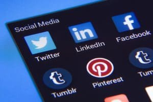 icônes réseaux sociaux